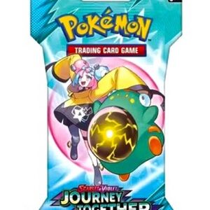 Pokemon Trading Card Pack - Blue, Yellow, and Green